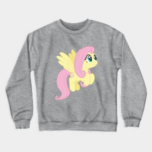 flying movie style Fluttershy Crewneck Sweatshirt